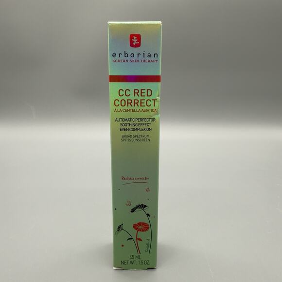 Erborian CC Red Correct Automatic Perfector SPF25 45ml 1.5oz New - Picture 1 of 6